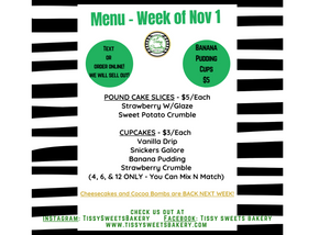 Weekly Menu