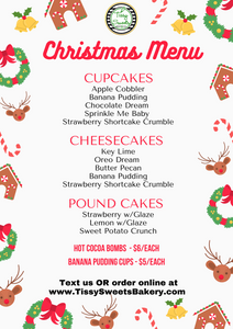 Christmas Menu!