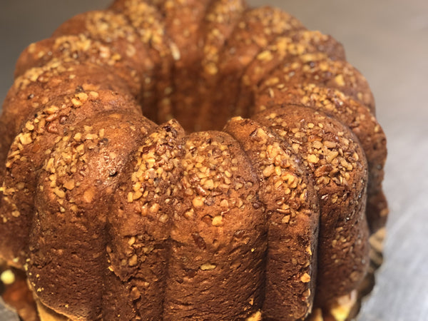 Rum infused Pound Cake by Washington, DC based bakery Tissy Sweets Bakery & Cafe.