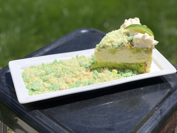 Key Lime Crumble Cheesecake