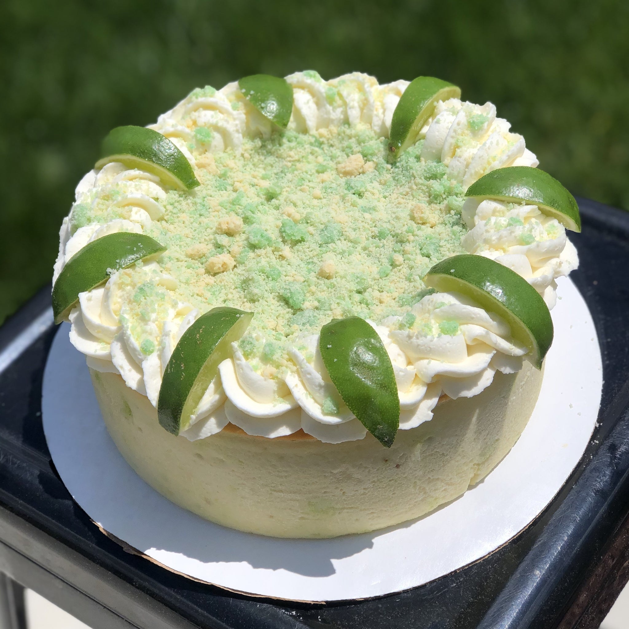 Key Lime Crumble Cheesecake