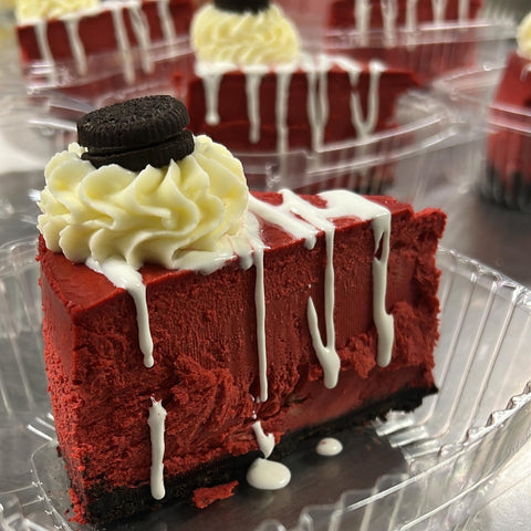 Red Velvet Oreo Cheesecake